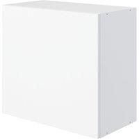 Pragma 1-Door Matt White 600mm x 320mm x 550mm Flat Packed Kitchen Wall Unit (547YC)