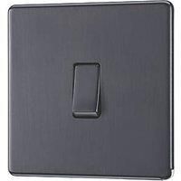 LAP 20A 16AX 1-Gang 2-Way Light Switch Slate Grey (593PN)