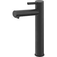Swirl Bonda Tall Basin Mono Mixer Tap Black (926KF)