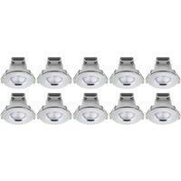 LAP Ubertas Fixed LED Downlight Polished Chrome 4W 450lm (856RE)
