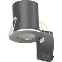 LAP Juventas Fixed Fire Rated Downlight Brushed Nickel (213RE)