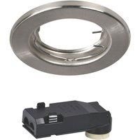 LAP Fulgora Fixed Downlight Brushed Nickel (499RE)