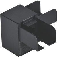 Lexco 1-Circuit Pendant Light Corner Connector Black (343RE)