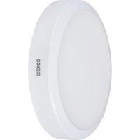 Lexco Pegasi Indoor Maintained or Non-Maintained Emergency Round LED Bulkhead White 19W 1200-1900lm (188RE)