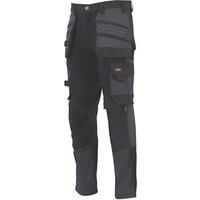 Site Brochman Stretch Holster Pocket Trousers Black/Grey 36" W 32" L (755RT)