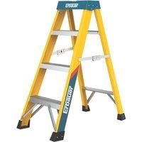 Erbauer Fibreglass 1.07m 4 Step Swingback A Frame Step Ladder (151RA)