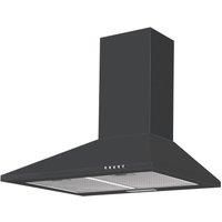 Essentials Chimney Hood Black 598mm (878VK)