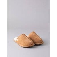 Lakeland Leather Men/'s Sheepskin Sliders (8 UK, Tan, numeric_8)