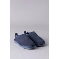 Lakeland Leather Ladies/' Sheepskin Clog Slippers (Navy, uk_footwear_size_system, adult, women, numeric, medium, numeric_4)