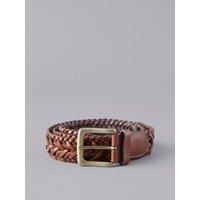 'Howbeck' Leather Braided Belt