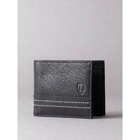 Keswick Real Leather Men/'s Notes and Card Wallet RFID Protected (Black)