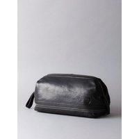 Lakeland Leather Keswick Men/'s Real Leather Travel Toiletry Washbag (Black)
