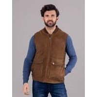 'Thore' Suede Gilet