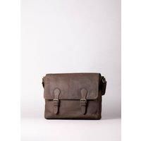 'Hutton' Leather Messenger Bag