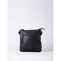 'Harstone' Large Leather Cross Body Bag