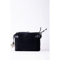 'Bridge' Leather Twin Pouch Cross Body Bag
