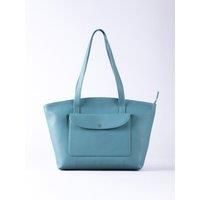 'Temple' Leather Tote Bag