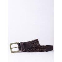 'Howbeck' Leather Braided Belt