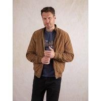 'Dalston' Suede Bomber Jacket