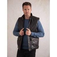 'Garrigill' Leather Gilet