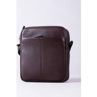 Lakeland Leather Men's 'Crummock' Leather Reporter Bag in Brown