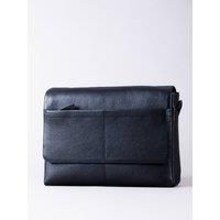 'Crummock' Leather Laptop Messenger Bag