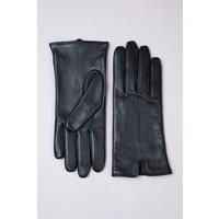 Lakeland Leather Paige Women/'s Leather Gloves – Real Leather, Fleece-Lined Winter Gloves – Table Cut Design (Black, S)