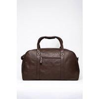 Lakeland Leather Men's 'Silloth' Leather Large Holdall in Brown