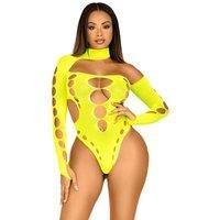 Cut Out Bodysuit With Thong