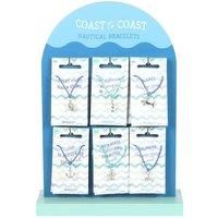 Set of 36 Nautical Bracelets on Display