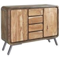 IH Design Retro Metal & Wood Sideboard