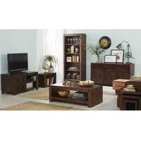IH Design Dakota Mango Wood Cubed Nest Of 2 Tables