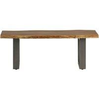 IH Design Natural Essential Live Edge Medium Dining Bench