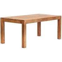 IH Design Dakota Light Mango Wood Large 6-8 Seater Dining Table 6Ft 180Cm