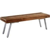 IH Design Retro Wood & Metal Dining Bench