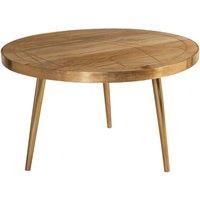 IH Design Round Coffee Table Dallas Light Mango Wood