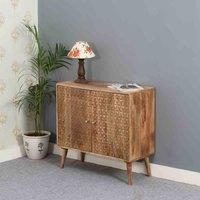 IH Design Marlow Solid Mango Wood 2 Door Sideboard