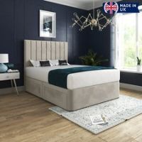 Marcelo Upholstered Soft Velvet Modern Bed Frame And Sleek Design