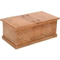 Darvell Mango Wood Coffee Table/Blanket Box