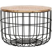 Bratton Mango Wooden Wire Coffee Table