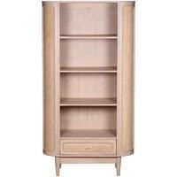IH Design Zinia Cane Mango Wood Bookcase