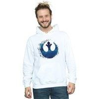 Star Wars The Rise Of Skywalker Resistance Symbol Wave Men's Hoodie