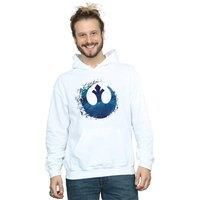 Star Wars The Rise Of Skywalker Resistance Symbol Wave Men's Hoodie