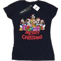 Disney Women's Mickey Mouse And Friends Christmas T-Shirt