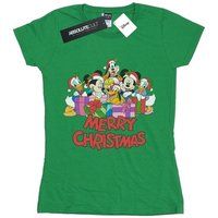 Disney Women's Mickey Mouse And Friends Christmas T-Shirt