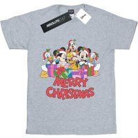 Disney Girls Mickey Mouse And Friends Christmas T-Shirt