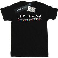 Friends Women's Christmas Lights Boyfriend Fit T-Shirt