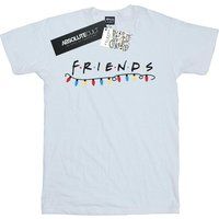 Friends Women's Christmas Lights Boyfriend Fit T-Shirt