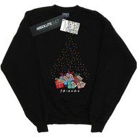 Absolute Cult Friends Women/'s Christmas Tree Lights Sweatshirt Black Small
