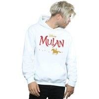 Disney Men's Mulan Movie Logo Hoodie